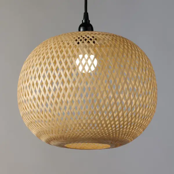 ペンダントライト用シェード バンブー ラウンド